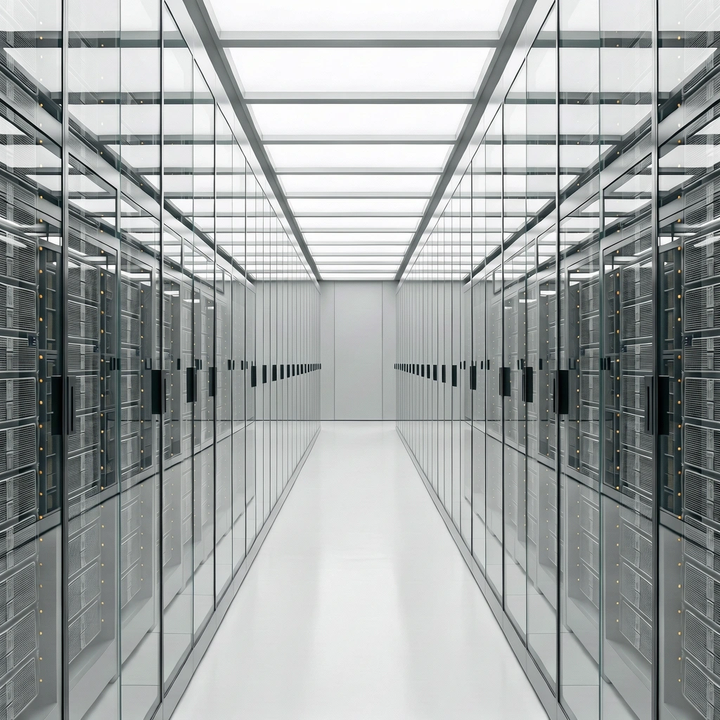 High-tech data infrastructure environment